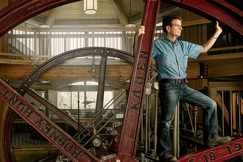 Dean Kamen with FIRST student